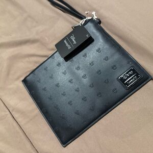 Disney Black Leather Men's Bag